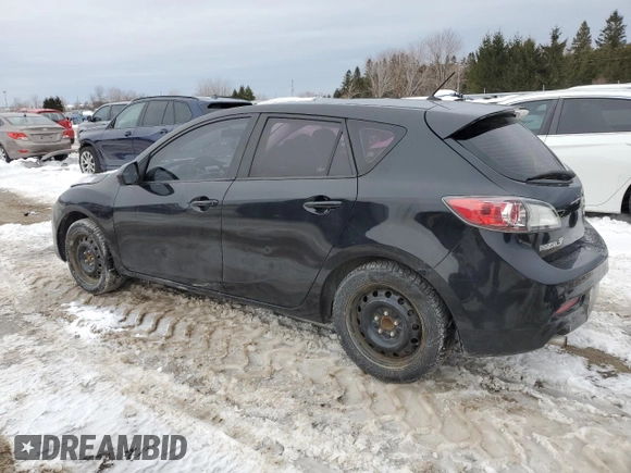 2013 Mazda 3 GX with VIN JM1BL1KF5D1820467, listed as a Copart auction lot 43338525 with 200,668 mi miles and Salvage Title. Bid and sale history available at carsss.com. Image 2.