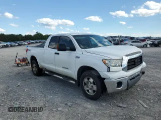 2008 Toyota Tundra with VIN 5TFBV54198X044771, listed as a Copart auction lot 58296815 with 288,619 mi miles and Salvage title. Bid and sale history available at DreamBid. Image 4.