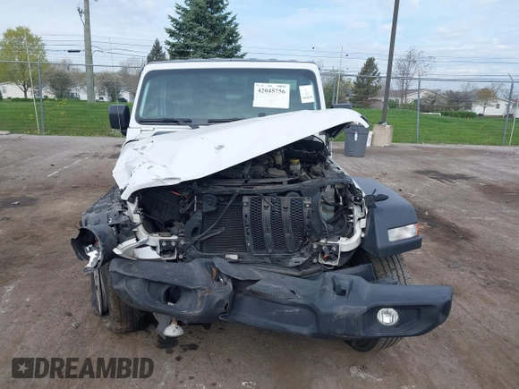 2020 Jeep Wrangler Unlimited Sport S z VIN 1C4HJXDG6LW241594, wystawiony jako IAAI lot #42045756 z przebiegiem 98 642 mil mil oraz . Historia ofert i sprzedaży dostępna na DreamBid. Obrazek 12.