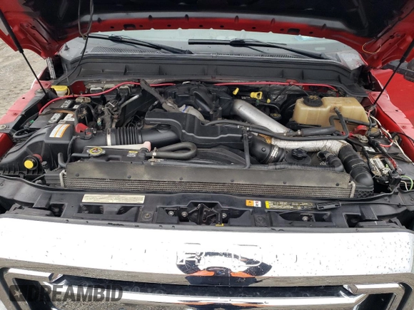2011 Ford F-250 XL with VIN 1FT7X2BTXBEC45147, listed as a Copart auction lot 44490795 with 242,070 mi miles and Salvage Title. Bid and sale history available at DreamBid. Image 12.