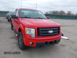 2009 Ford F-150 STX with VIN 1FTRX14W09FB19393, listed as a IAAI auction lot 42053777 with 145,208 mi miles. Bid and sale history available at carsss.com. Image 6.
