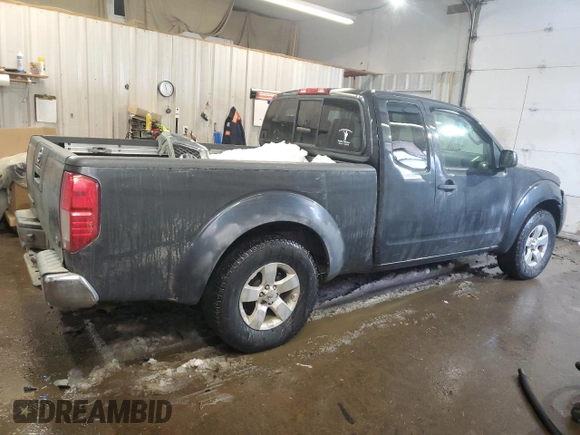 2012 Nissan Frontier SV with VIN 1N6AD0CU7CC480206, listed as a Copart auction lot 46458685 with 126,523 mi miles and Salvage title. Bid and sale history available at DreamBid. Image 3.