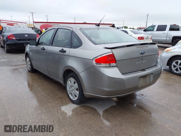 2008 Ford Focus S with VIN 1FAHP34N98W279940, listed as a IAAI auction lot 41950732 with 145,562 mi miles. Bid and sale history available at carsss.com. Image 3.