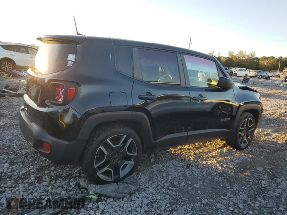 2021 Jeep Renegade Jeepster with VIN ZACNJCAB8MPM18162, listed as a Copart auction lot 81050164 with 37,526 mi miles and Salvage title. Bid and sale history available at DreamBid. Image 3.