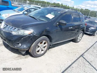 2010 Nissan Murano S with VIN JN8AZ1MU6AW018311, listed as a IAAI auction lot 42025857 with 180,112 mi miles. Bid and sale history available at carsss.com. Image 2.