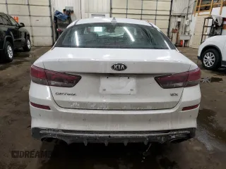 2020 Kia Optima EX Premium with VIN 5XXGU4L13LG408297, listed as a Copart auction lot 45485555 with 38,506 mi miles and Salvage Title. Bid and sale history available at carsss.com. Image 6.
