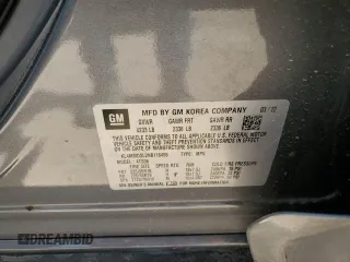 2022 Buick Encore GX Select z VIN KL4MMDSL2NB116455, wystawiony jako Copart lot #54959435 z przebiegiem 63 920 mil mil oraz Czysty tytuł • Clean title. Historia ofert i sprzedaży dostępna na DreamBid. Obrazek 13.