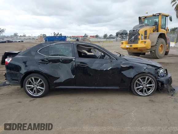 2008 Lexus IS 250 with VIN JTHBK262885063965, listed as a IAAI auction lot 42053343 with 194,758 mi miles. Bid and sale history available at carsss.com. Image 12.