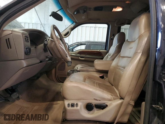 2001 Ford Excursion Limited z VIN 1FMSU43F81EC12990, wystawiony jako Copart lot #56883255 z przebiegiem 299 713 mil mil oraz Tytuł czysty. Historia ofert i sprzedaży dostępna na DreamBid. Obrazek 7.