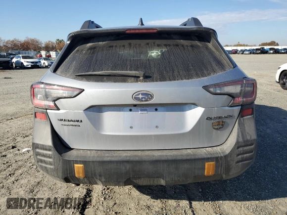 2025 Subaru Outback Wilderness with VIN 4S4BTGSD8S3122868, listed as a Copart auction lot 83509214 with 12,873 mi miles and Salvage Title. Bid and sale history available at carsss.com. Image 6.