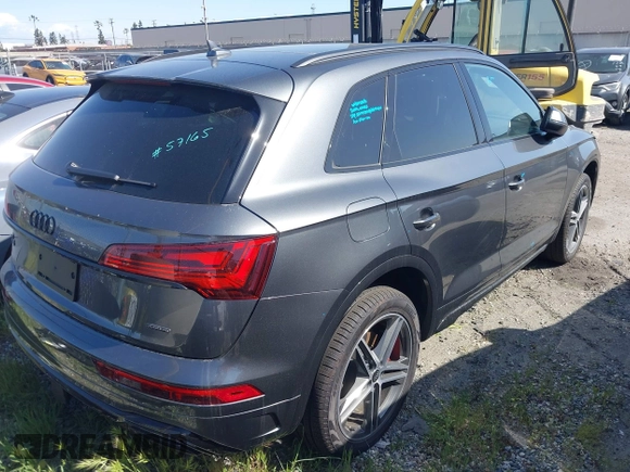 2024 Audi Q5 S line Premium Plus с VIN WA1E2AFY3R2095166, выставлен на аукционе IAAI как лот 41652110 с пробегом 531 миль миль и . История ставок и продаж доступна на DreamBid. Изображение 4.