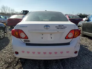 2010 Toyota Corolla with VIN 1NXBU4EEXAZ208031, listed as a Copart auction lot 43394235 with 234,135 mi miles and Salvage Title. Bid and sale history available at carsss.com. Image 6.