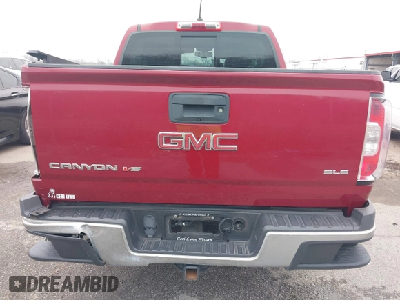 2018 GMC Canyon 2WD SLE with VIN 1GTG5CEN5J1285392, listed as a IAAI auction lot 41596516 with 73,885 mi miles. Bid and sale history available at carsss.com. Image 8.