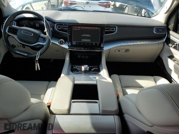 2023 Jeep Grand Wagoneer with VIN 1C4SJVEJ3PS543104, listed as a Copart auction lot 73866264 with 6,598 mi miles and Non repairable. Bid and sale history available at DreamBid. Image 8.