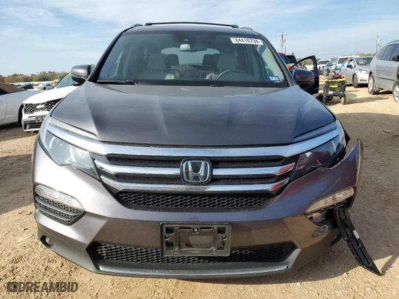 2017 Honda Pilot Touring with VIN 5FNYF6H93HB026709, listed as a Copart auction lot 84410794 with 0 mi miles and Salvage Title. Bid and sale history available at carsss.com. Image 5.