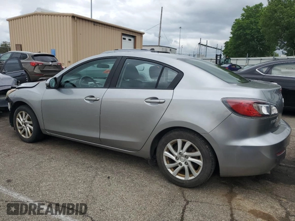 2012 Mazda 3 i Touring z VIN JM1BL1V77C1671336, wystawiony jako Copart lot #56644105 z przebiegiem 166 382 mil mil oraz Szkoda całkowita • Salvage title. Historia ofert i sprzedaży dostępna na DreamBid. Obrazek 2.