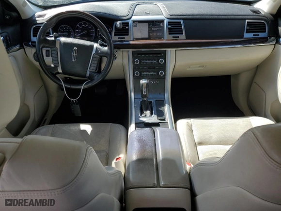 2011 Lincoln MKS with VIN 1LNHL9DR6BG600275, listed as a Copart auction lot 45496195 with 180453 miles and Salvage Title. Bid and sale history available at carsss.com. Image 8.