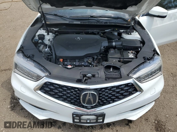 2018 Acura TLX Advance with VIN 19UUB3F79JA800276, listed as a Copart auction lot 61400645 with Not provided miles and Clean title. Bid and sale history available at DreamBid. Image 11.