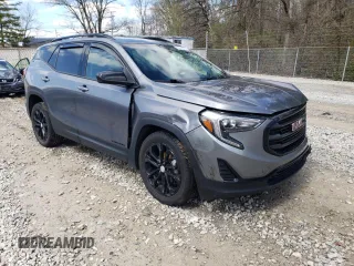 2019 GMC Terrain SLE with VIN 3GKALTEV2KL384035, listed as a Copart auction lot 51871775 with 72,035 mi miles and Salvage Title. Bid and sale history available at carsss.com. Image 4.