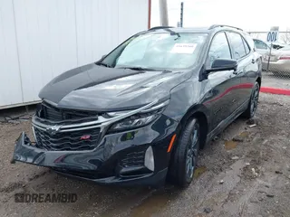 2023 Chevrolet Equinox RS with VIN 3GNAXMEG8PL251348, listed as a IAAI auction lot 41639260 with 20,794 mi miles. Bid and sale history available at carsss.com. Image 2.