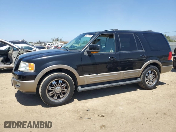 2003 Ford Expedition Eddie Bauer with VIN 1FMFU18L43LA54905, listed as a Copart auction lot 56218915 with 129,587 mi miles and Clean title. Bid and sale history available at DreamBid. Image 1.