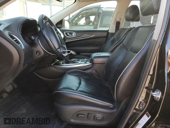 2017 Infiniti QX60 with VIN 5N1DL0MN6HC529148, listed as a Copart auction lot 45733505 with 105,000 mi miles and Salvage Title. Bid and sale history available at DreamBid. Image 7.