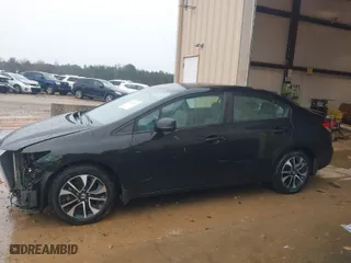 2013 Honda Civic Sdn EX-L with VIN 19XFB2F90DE093332, listed as a IAAI auction lot 41717210 with 89,817 mi miles. Bid and sale history available at carsss.com. Image 15.