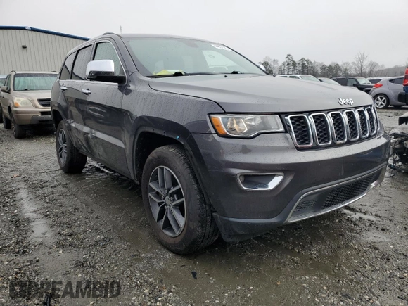 2018 Jeep Grand Cherokee Limited with VIN 1C4RJFBG6JC421979, listed as a Copart auction lot 44827525 with 135,596 mi miles and Salvage Title. Bid and sale history available at DreamBid. Image 4.