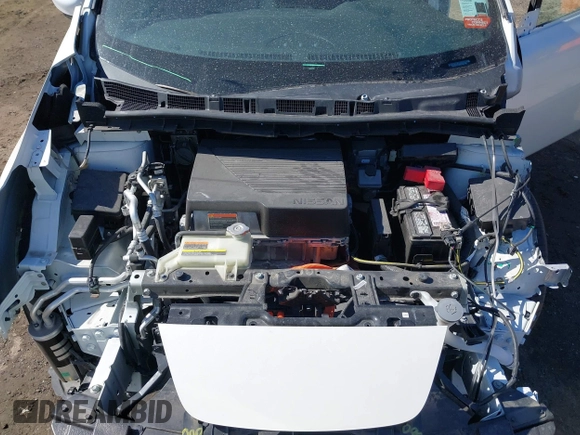 2021 Nissan LEAF SV with VIN 1N4AZ1CV8MC556168, listed as a IAAI auction lot 41758095 with 16,631 mi miles and . Bid and sale history available at DreamBid. Image 10.