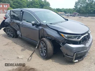 2020 Honda CR-V EX with VIN 2HKRW2H5XLH694527, listed as a IAAI auction lot 39850360 with 35,547 mi miles and . Bid and sale history available at DreamBid. Image 1.