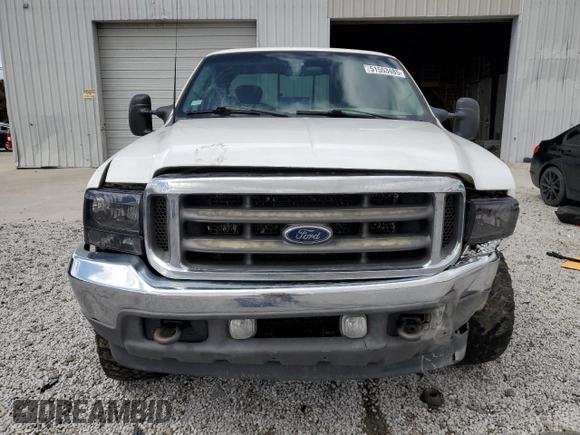 2003 Ford Super Duty F-250 XL with VIN 1FTNX21F03EB11672, listed as a Copart auction lot 51553485 with 382,272 mi miles and Salvage Title. Bid and sale history available at carsss.com. Image 5.