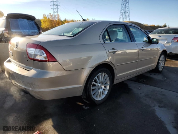 2007 Mercury Milan Premier with VIN 3MEHM08107R639377, listed as a Copart auction lot 77194394 with 191,257 mi miles and Clean Title. Bid and sale history available at carsss.com. Image 3.