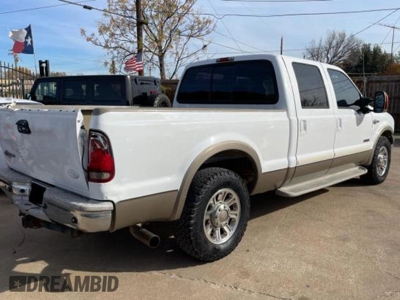 2005 Ford F-250 XL with VIN 1FTSW20P65EA81905, listed as a Copart auction lot 85047324 with 361,841 mi miles and Clean Title. Bid and sale history available at DreamBid. Image 4.