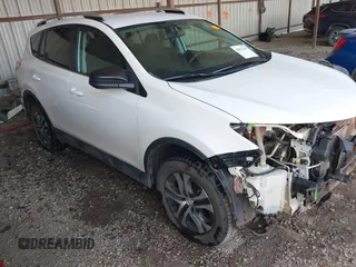 2016 Toyota RAV4 LE with VIN 2T3ZFREV1GW236564, listed as a IAAI auction lot 41823339 with 160,505 mi miles. Bid and sale history available at carsss.com. Image 1.