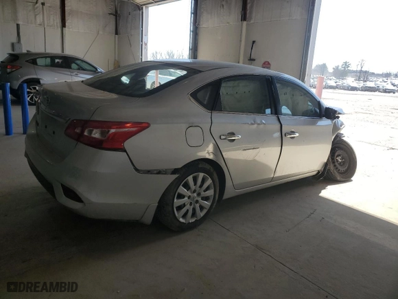 2016 Nissan Sentra S with VIN 3N1AB7AP6GY287737, listed as a Copart auction lot 48529125 with 0 mi miles and Salvage Title. Bid and sale history available at carsss.com. Image 3.