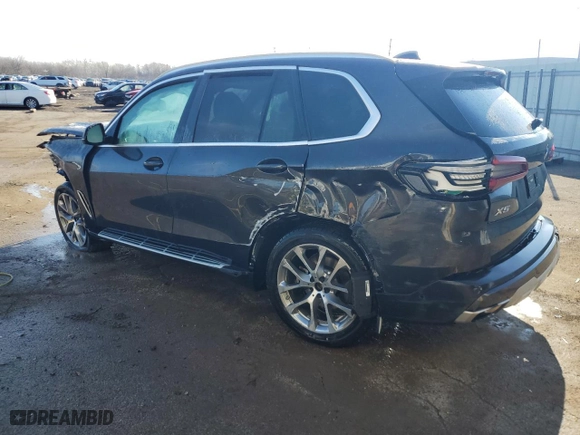 2023 BMW X5 sDrive40i with VIN 5UXCR4C06P9P92133, listed as a Copart auction lot 45018155 with 0 mi miles and Non Repairable. Bid and sale history available at carsss.com. Image 2.