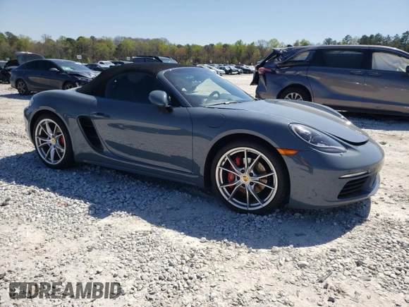 2017 Porsche 718 Boxster S z VIN WP0CB2A8XHS241362, wystawiony jako Copart lot #49535964 z przebiegiem 50 678 mil mil oraz . Historia ofert i sprzedaży dostępna na DreamBid. Obrazek 4.