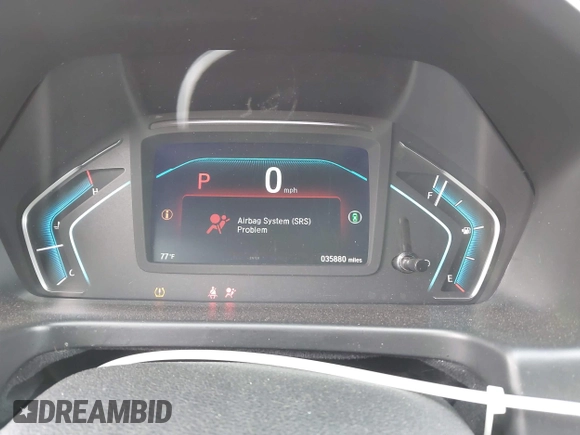 2024 Honda Odyssey EX-L with VIN 5FNRL6H67RB046630, listed as a IAAI auction lot 41933690 with 35,880 mi miles and . Bid and sale history available at DreamBid. Image 7.