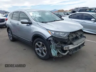 2018 Honda CR-V EX with VIN 5J6RW1H51JA003796, listed as a IAAI auction lot 41885166 with 121,561 mi miles. Bid and sale history available at carsss.com. Image 1.