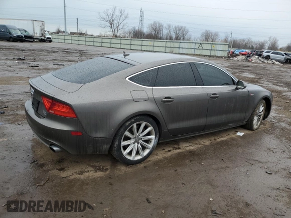 2012 Audi A7 3.0 Premium Plus with VIN WAUYGAFC3CN050160, listed as a Copart auction lot 52373125 with 127,617 mi miles and Clean Title. Bid and sale history available at carsss.com. Image 3.