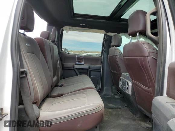 2017 Ford F-250 Lariat with VIN 1FT7W2BT6HED83358, listed as a Copart auction lot 60636715 with 140,578 mi miles and Salvage title. Bid and sale history available at DreamBid. Image 10.
