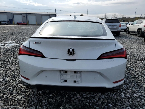 2023 Acura Integra Technology with VIN 19UDE4H66PA023758, listed as a Copart auction lot 52937815 with 29,082 mi miles and Salvage title. Bid and sale history available at DreamBid. Image 6.