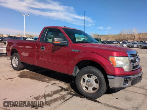 2013 Ford F-150 XL with VIN 1FTMF1CM6DKE93505, listed as a Copart auction lot 53392835 with 79,370 mi miles and Salvage Title. Bid and sale history available at carsss.com. Image 4.