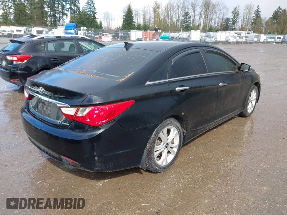 2011 Hyundai Sonata SE with VIN 5NPEC4ACXBH180753, listed as a IAAI auction lot 41953551 with 197,122 mi miles. Bid and sale history available at carsss.com. Image 4.