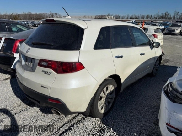 2011 Acura RDX with VIN 5J8TB1H25BA003199, listed as a Copart auction lot 42385685 with 118,938 mi miles and Salvage Title. Bid and sale history available at carsss.com. Image 3.