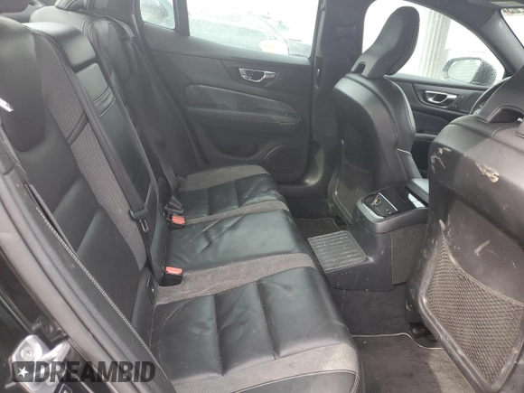 2019 Volvo S60 R-Design with VIN 7JRBR0FM0KG018082, listed as a Copart auction lot 44216225 with 52,692 mi miles and Salvage Title. Bid and sale history available at carsss.com. Image 10.