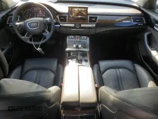 2015 Audi A8 3.0T with VIN WAU3GAFD8FN005271, listed as a Copart auction lot 64262595 with 88,931 mi miles and Salvage title. Bid and sale history available at DreamBid. Image 8.