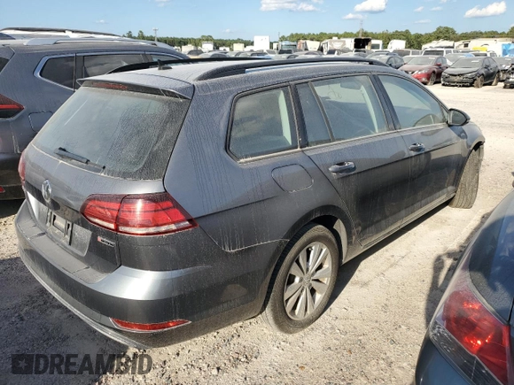 2019 Volkswagen Golf SportWagen S with VIN 3VW117AU7KM508426, listed as a Copart auction lot 66932374 with 81,919 mi miles and Salvage Title. Bid and sale history available at carsss.com. Image 3.