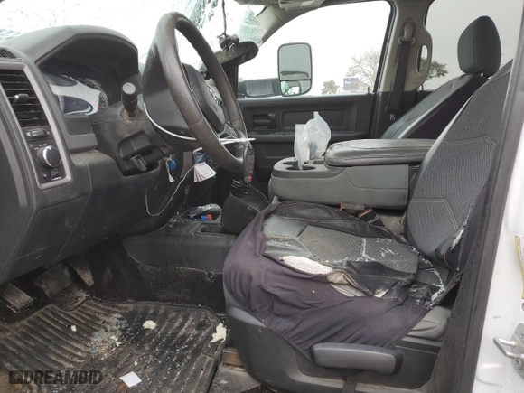 2018 Ram 2500 Tradesman with VIN 3C6UR5HL4JG128197, listed as a Copart auction lot 88528785 with 0 mi miles and Salvage Title. Bid and sale history available at carsss.com. Image 7.