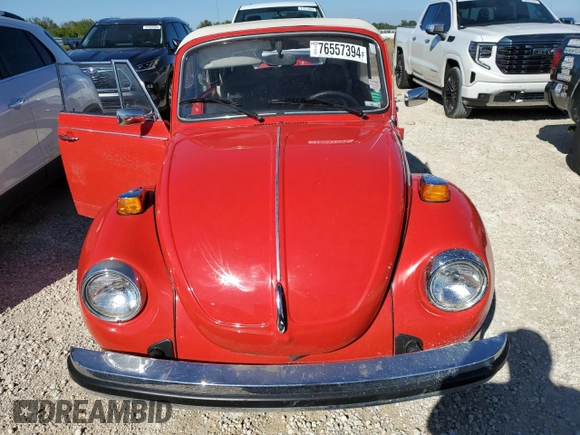 1979 Volkswagen Beetle with VIN 1592040787, listed as a Copart auction lot 76557394 with 59,607 mi miles and Non Repairable. Bid and sale history available at DreamBid. Image 5.